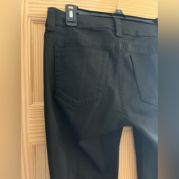 Miss Me Mid Rise Skinny Black Pants Size 30 - Picture 5 of 10